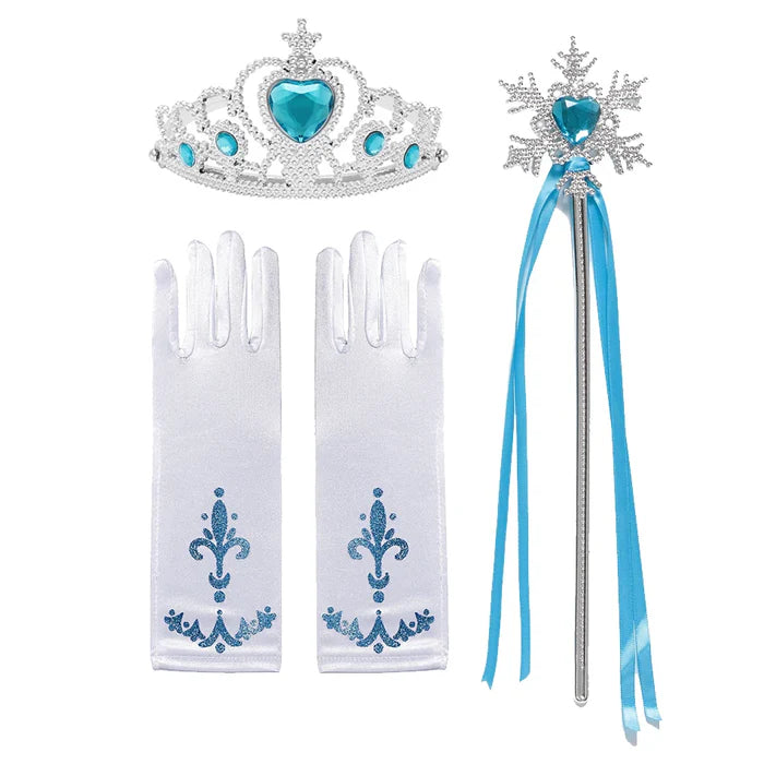 Fantasia Elsa com Acessórios