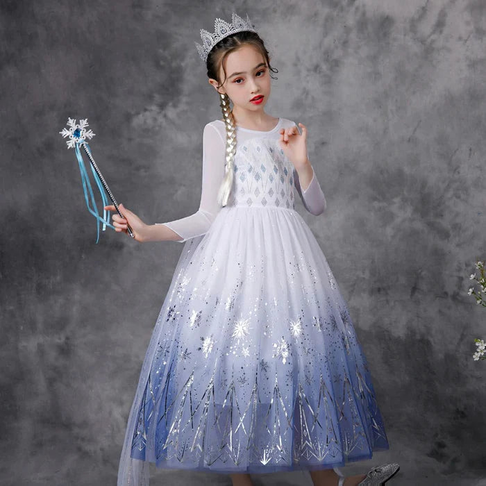 Fantasia Elsa com Acessórios