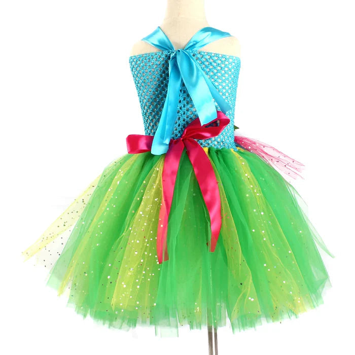 Fantasia Infantil Fada Arco Íris