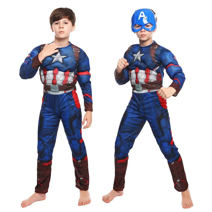 Fantasia Infantil Heróis Cosplay
