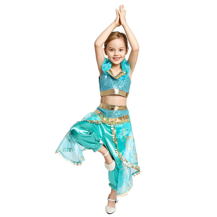 Fantasia Infantil Jasmine Aladdin