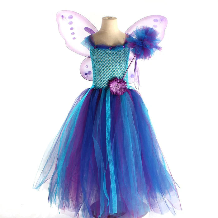 Fantasia Borboleta Azul Encantada