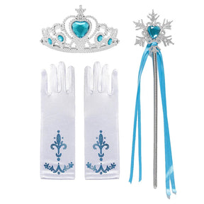 Fantasia Elsa com Acessórios
