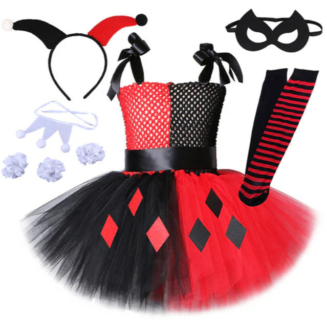 Fantasia Infantil Arlequina