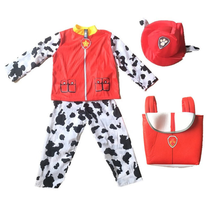 Fantasia Infantil Bombeiro Marshall - Patrulha Canina
