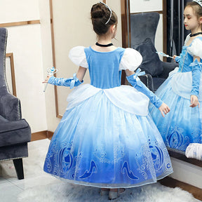 Fantasia Infantil Cinderela Azul