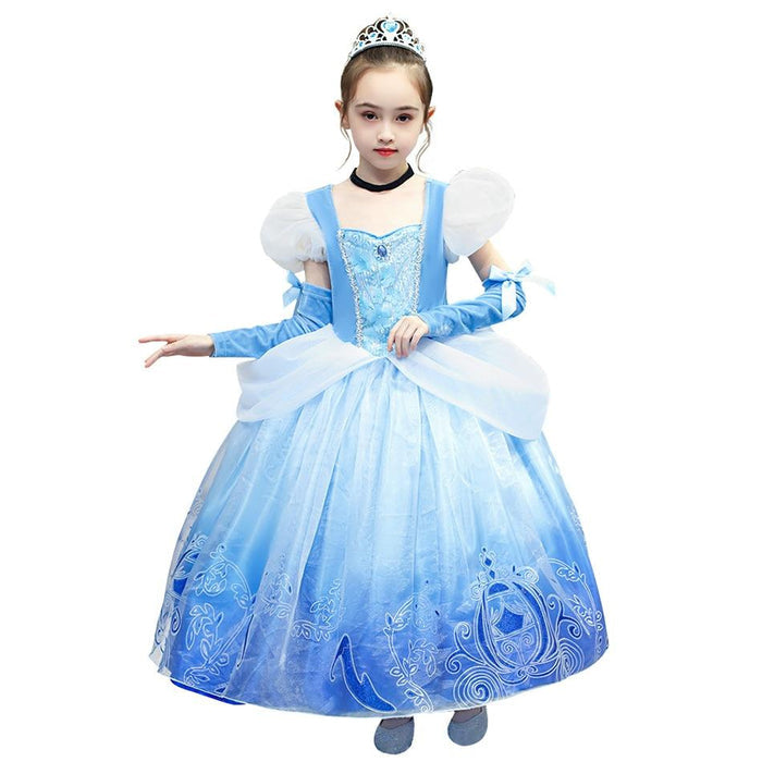 Fantasia Infantil Cinderela Azul