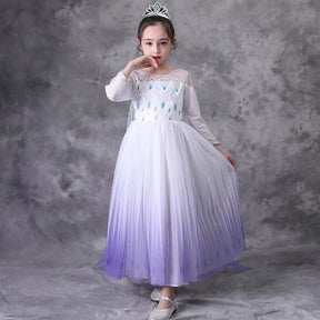 Fantasia Infantil Elsa Frozen Castelo Encantado