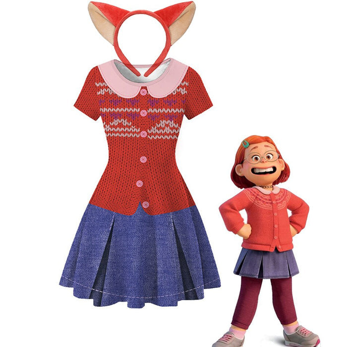 Fantasia Infantil Mei Lee - Inspirada em Red: Crescer é uma Fera