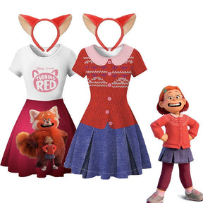 Fantasia Infantil Mei Lee - Inspirada em Red: Crescer é uma Fera
