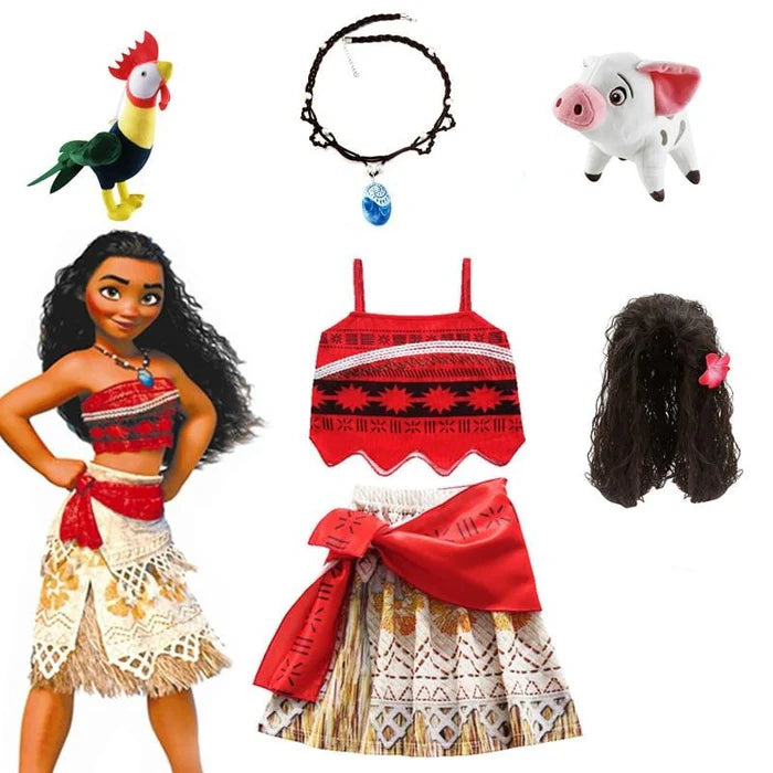 Fantasia Infantil Moana Completa